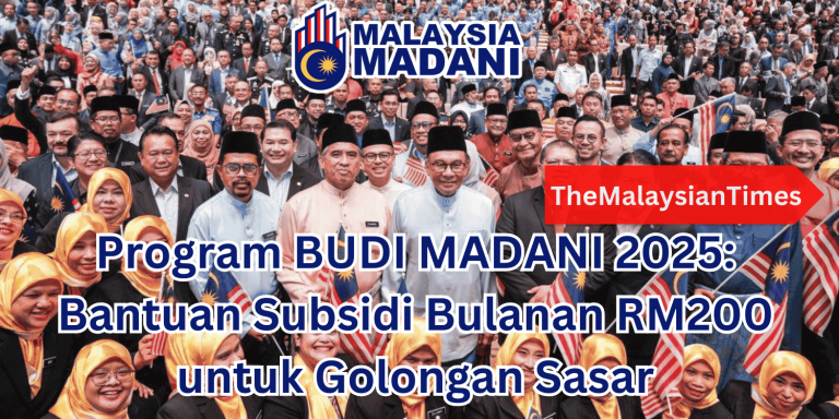 Program BUDI MADANI 2025: Bantuan Subsidi Bulanan RM200