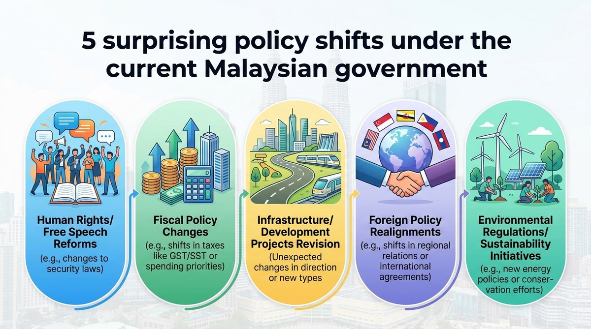 5 Surprising Policy Shifts Under the Current Malaysian Government